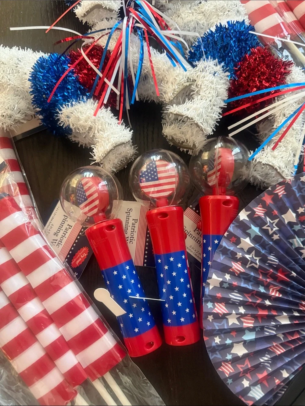 Bags & Tags Boutique ~ Patriotic Red White Blue Party Supplies Assortment
